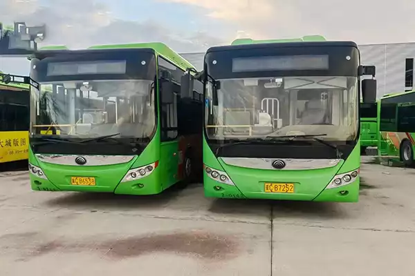 Yutong 6120 002 Green 12m Used City Bus for Urban Public Transport